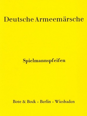 Deutsche Armeemärsche Zusatzstimme - Spielmannspfeifen