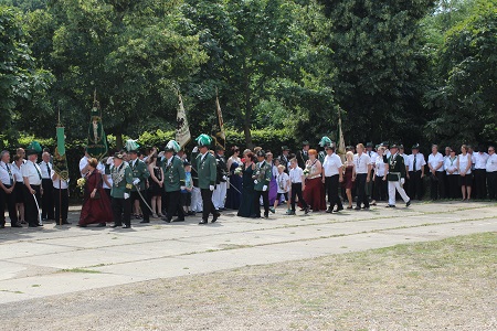 Konzert zum Festzug des Schützen- und Volksfestes der St. Sebastianus-Kunibertus Schützenbruderschaft Heimerzheim 1515 e.V. am 5. Juli 2015