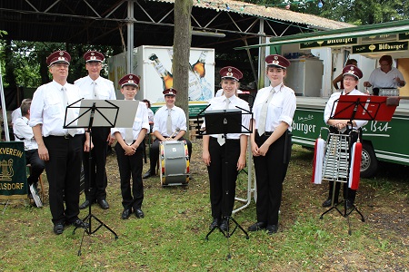 Konzert zum Festzug des Schützen- und Volksfestes der St. Sebastianus-Kunibertus Schützenbruderschaft Heimerzheim 1515 e.V. am 5. Juli 2015