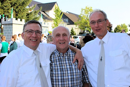 Schülerprinzessin Sabrina I. beim 74. Schützenfest in unserem Heimatort vom 9. August 2016