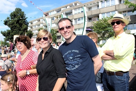Schülerprinzessin Sabrina I. beim 74. Schützenfest in unserem Heimatort vom 9. August 2016
