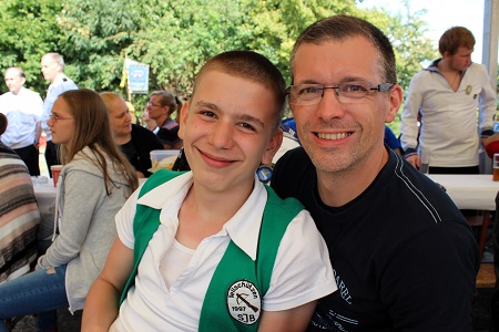 Schülerprinzessin Sabrina I. beim 74. Schützenfest in unserem Heimatort vom 9. August 2016