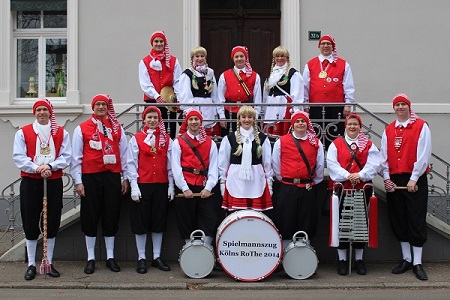 Rosenmontagszug des Festkomitee Worringer Karneval von 1886 e.V. am 27. Februar 2017