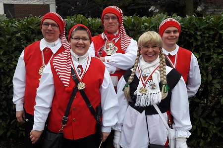 Rosenmontagszug des Festkomitee Worringer Karneval von 1886 e.V. am 27. Februar 2017