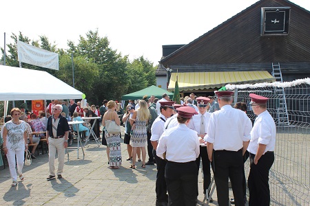 Festumzug des 91. Schützen- und Volksfestes der St. Sebastian Schützenbruderschaft Ensen-Westhoven 1926 e.V. am 27. August 2017