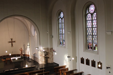 Heilige Messe in der Ortskirche St. Johann Baptist zum dritten Jahrestag der Gründung unseres Spielmannszuges am 29. September 2017