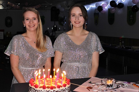 Feier zu Sabrina Helmes' und Virginia Steffens' Geburtstagen am 2. Dezember 2017