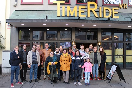 Zugabend zum vierten Jahrestag unserer Gründung mit Zeitreise im TimeRide VR Cöln und Essen im Brauhaus Sünner im Walfisch samt Ermittlung der neuen Zugmajestät am 2. Oktober 2018