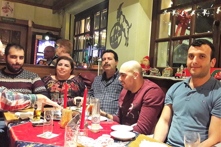 Jahresabschlusstrinken (Päffgen-Abend) der Gaststätte Cöllen-Löhr am 23. Dezember 2018