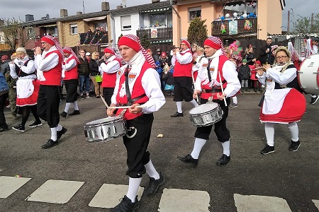 Rosenmontagszug des Festkomitee Worringer Karneval von 1886 e.V. am 4. März 2019