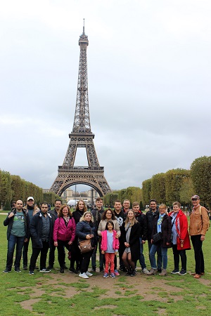 Wochenendfahrt anlässlich des fünfjährigen Bestehens nach Paris vom 6. Oktober 2019