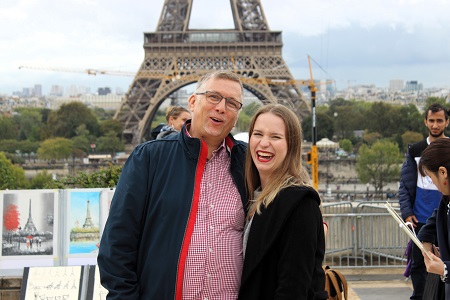 Wochenendfahrt anlässlich des fünfjährigen Bestehens nach Paris vom 6. Oktober 2019