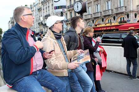 Wochenendfahrt anlässlich des fünfjährigen Bestehens nach Paris vom 6. Oktober 2019