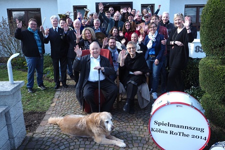 Feier zu Dr. Bernhard Worms' Geburtstag am 14. März 2020