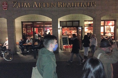 Zugabend zum sechsten Jahrestag unserer Gründung mit der Veedelsführung „Kyffhäuser, versoffenes Kalb und gute Bierquelle“ sowie Essen in Zum Alten Brauhaus samt Ermittlung der neuen Zugmajestät am 2. Oktober 2020