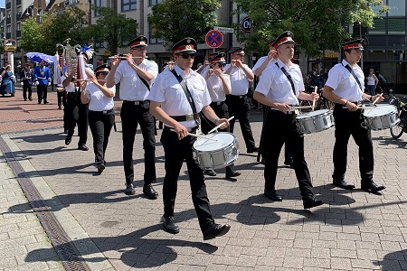 Großer Festzug des 493. Schützen- und Volksfestes der St. Sebastianus Schützenbruderschaft e.V. Pulheim gegründet 1530 am 28. Mai 2023