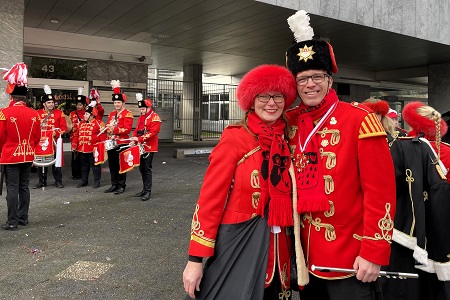 Rosenmontagszug des Festkomitees Kölner Karneval von 1823 e.V. am 12. Februar 2024