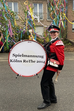 Abholung der Ehrenpaare des 576. Maifestes der Maigesellschaft 1448 Kleinkönigsdorf e.V. am 4. Mai 2024