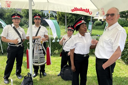 Großer Festzug des 494. Schützenfestes der St. Sebastianus Schützenbruderschaft e.V. Pulheim gegründet 1530 am 19. Mai 2024