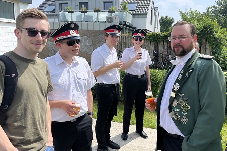 Großer Festzug des 494. Schützenfestes der St. Sebastianus Schützenbruderschaft e.V. Pulheim gegründet 1530 am 19. Mai 2024