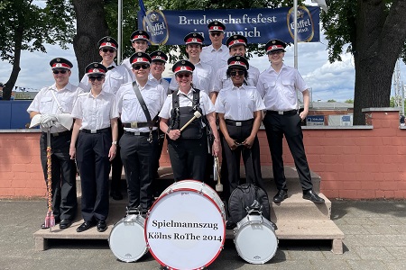 Großer Festzug des Bruderschaftsfestes der St. Sebastianus Bruderschaft Gymnich 1139 e.V. am 26. Mai 2024