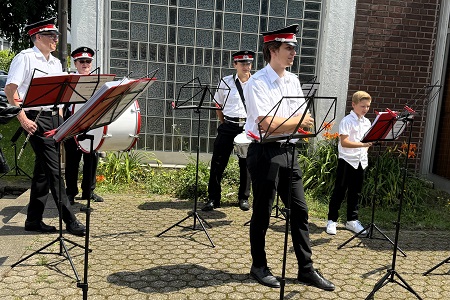 Ständchen zu Cornelius Beiers Konfirmation am 30. Juni 2024