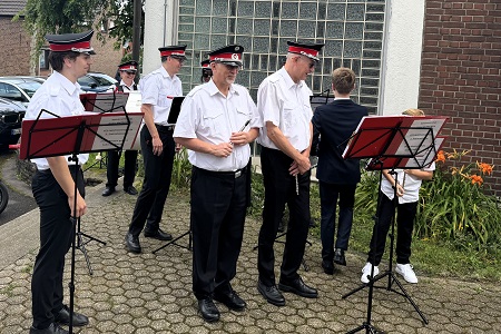 Ständchen zu Cornelius Beiers Konfirmation am 30. Juni 2024