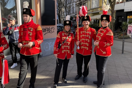 Rosenmontagszug des Festkomitees Kölner Karneval von 1823 e.V. in Köln am 3. März 2025