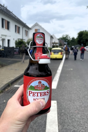 Vatertagswanderung an Christi Himmelfahrt durch das Escher Laach gen Auweiler in Köln-Esch und Köln-Auweiler am 29. Mai 2025