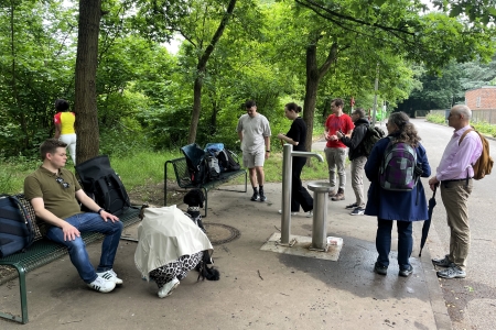 Vatertagswanderung an Christi Himmelfahrt durch das Escher Laach gen Auweiler in Köln-Esch und Köln-Auweiler am 29. Mai 2025