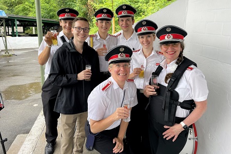 Großes Platzkonzert des Schützenfestes der St. Hubertus Schützenbruderschaft Porz-Gremberghoven 1924 e.V. in Köln-Gremberghoven am 6. Juli 2025