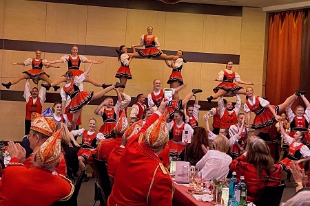 Korpsappell 2025 des Kölner Husaren-Korps' von 1972 e.V. in Köln-Deutz am 2. November 2025