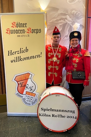 Damenfrühschoppen 2026 des Kölner Husaren-Korps' von 1972 e.V. in Köln-Altstadt Süd am 25. Januar 2026