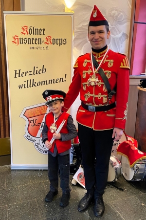 Damenfrühschoppen 2026 des Kölner Husaren-Korps' von 1972 e.V. in Köln-Altstadt Süd am 25. Januar 2026