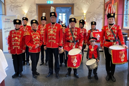 Damenfrühschoppen 2026 des Kölner Husaren-Korps' von 1972 e.V. in Köln-Altstadt Süd am 25. Januar 2026