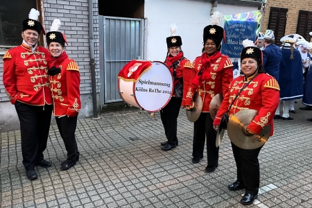Fackelzug zur Abholung des Prinzen des Festkomitee Worringer Karneval von 1886 e.V. in Köln-Worringen am 14. Februar 2026