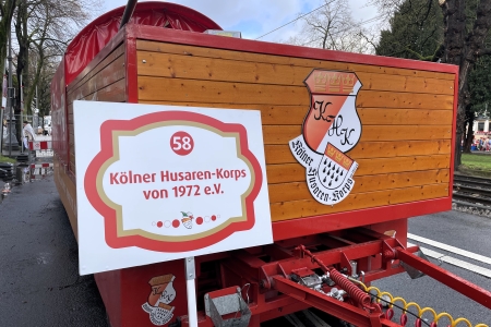 Rosenmontagszug des Festkomitees Kölner Karneval von 1823 e.V. in Köln am 16. Februar 2026
