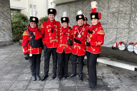 Rosenmontagszug des Festkomitees Kölner Karneval von 1823 e.V. in Köln am 16. Februar 2026