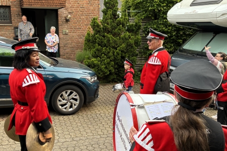Wecken des 578. Maifestes der Maigesellschaft 1448 Kleinkönigsdorf e.V. in Frechen-Königsdorf am 10. Mai 2026