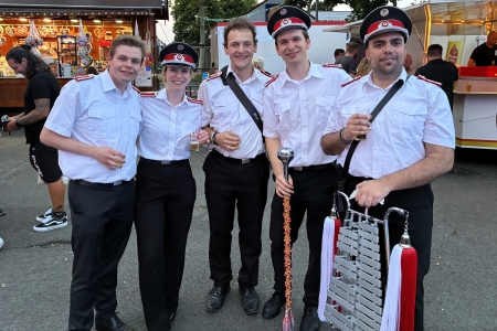 Großer Zapfenstreich des 63. Schützen- und Volksfestes der Sportschützengesellschaft Köln-Ostheim 1963 e.V. in Köln-Ostheim am 30. Mai 2026