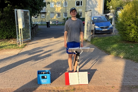 Unsere Art der Musik und Probe unterschiedlich wahrgenommen in Köln-Roggendorf/Thenhoven am 24. Juni 2026