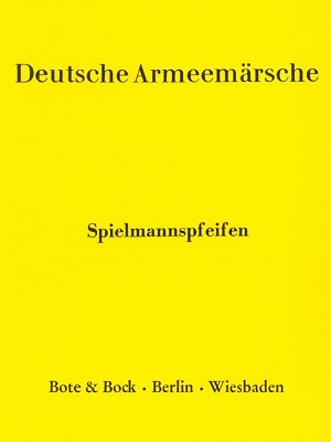 Deutsche Armeemärsche Zusatzstimme Spielmannspfeifen